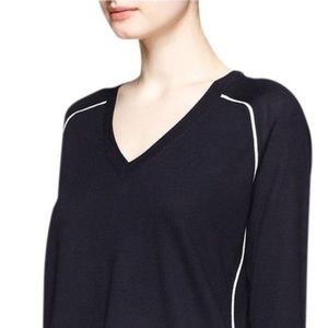 J. Crew Merino Wool Tipped Sweater